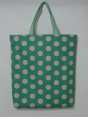 桐谷オリジナルナチュラルなトートバッグ姫菊tote３３