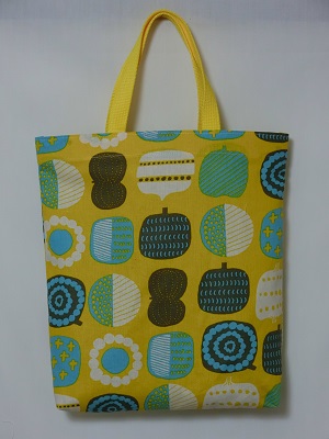 桐谷オリジナルナチュラルなトートバッグ姫菊tote３６