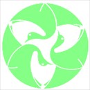 桐谷デザイン麗しいレースショーツ緑